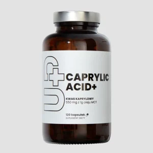 UP Ácido caprílico+ suplemento para apoiar o conforto digestivo e a saúde intestinal UP Health Pharma 120 cápsulas