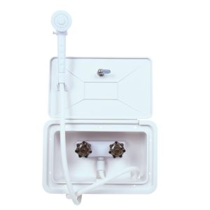 Saída de água quente/fria exterior 345*220 mm