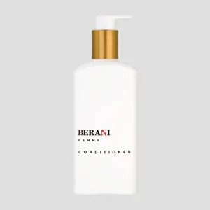 Amaciador natural para cabelo feminino Berani Femme para hidratar e facilitar o pentear