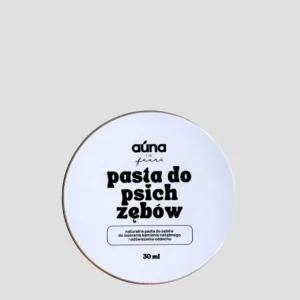 A pasta de dentes de coco e banana para cães neutraliza o odor e remove o tártaro Auna For Fauna 30 ml