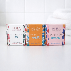 Pack 3 mini Gel de Banho Sólido