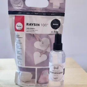 PACK pó cerâmico Rayher + Aromatizador Talco